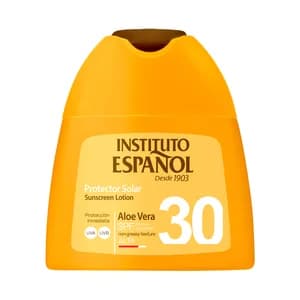 INSTITUTO ESPAÑOL Protector (Loción) solar con aloe vera y FPS 30 (alto) 100 ml.
