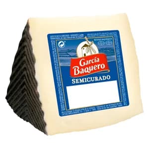 GARCÍA BAQUERO Queso semicurado cuña 325 g.