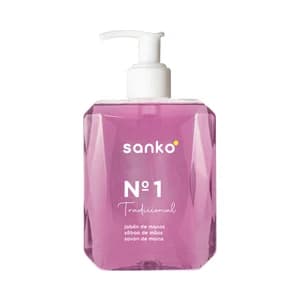 SANKO Nº 1 Jabón de manos, con aroma tradicional, para todo tipo de pieles 500 ml.