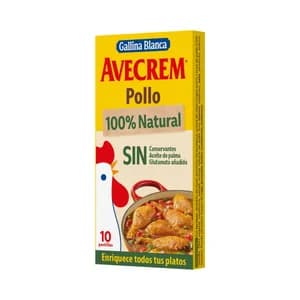 GALLINA BLANCA Caldo de pollo 10 uds. 90 g.