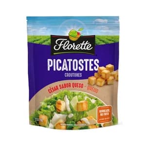 Picatostes César de pan de trigo para ensaladas FLORETTE 70 g.