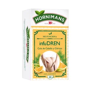 HORNIMANS Infusión de plantas aromatizadas (ayuda natural para eliminar líquidos) 20 uds.