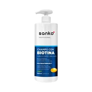 SANKO Professional Chmapú con Biotina, para cabellos fuertes y brillantes 1 l.