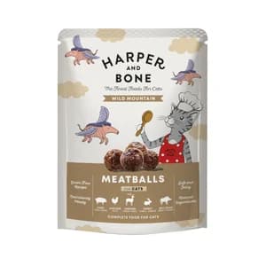 HARPER & BONE Recetas de caza Alimentación húmeda de carne para gato 300 g.
