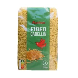 PRODUCTO ALCAMPO Pasta fideo cabellín paquete de 500 g.