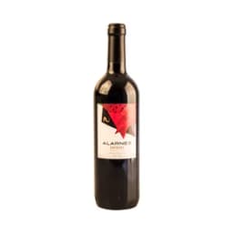 ALARNES Vino tinto con D.O. Navarra botella 75 cl.