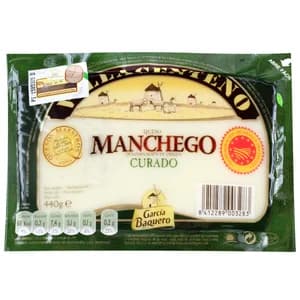 GARCÍA BAQUERO Queso de oveja manchego mini GARCÍA BAQUERO VILLACENTENO 440 g.