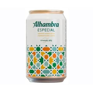 ALHAMBRA ESPECIAL Cerveza lata 33cl.