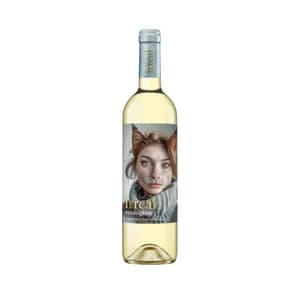 IRREAL Vino blanco ecológico botella 75 cl.