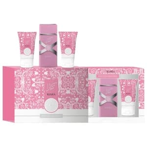 KIARA Estuche regalo para mujer (colonia, loción corporal y gel).