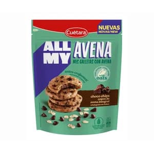 CUETARA Galleta de avena con chocolate 160 g.