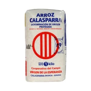 CALASPARRA Arroz redondo CALASPARRA 1 kg.