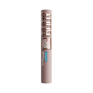 MAYBELLINE Lash sensational waterproof tono Black Mascara pestañas efecto volumen y lifting.