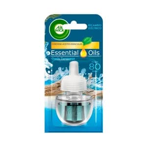 AIR WICK Ambientador Oasis Turquesa- Recambio AIR WICK ESSENTIAL OILS 19 ml.
