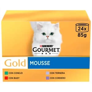 PURINA GOURMET Comida para gatos húmeda PURINA GOURMET 24 uds .85 g.