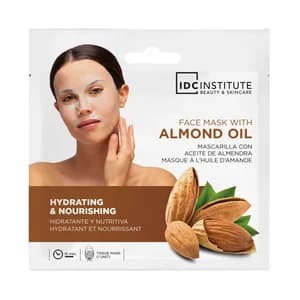 IDC INSTITUTE Mascarilla facial hidratante y nutritiva con aceite de almendra.