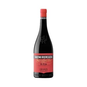 FAUSTINO RIVERO ULECIA Vino tinto crianza con D.O. Ca. Rioja botella 75 cl.