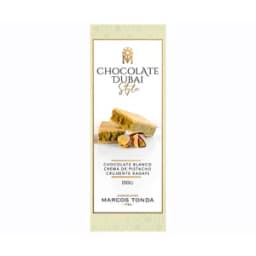 MARCOS TONDA Chocolate blanco Dubai style 100 g.