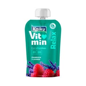 KAIKU Bolsita (pouch) de frambuesa y lavanda rico en vitaminas 110 g.