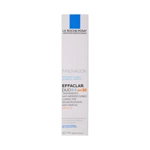 LA ROCHE POSAY Crema facial anti imperfecciones y marcas, para pieles grasas a acnéicas LA ROCHE POSAY Effaclar duo 40 ml.