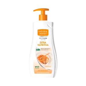 NATURAL HONEY Skin care Loción corporal extra nutritiva para pieles extra secas 600 ml.