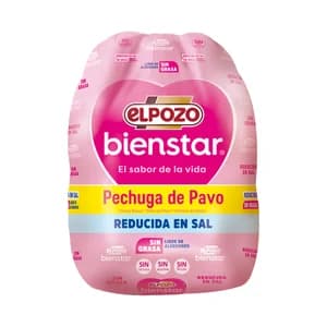 EL POZO Bienstar Pechuga de pavo cocida reducida en sal