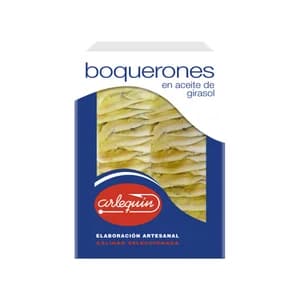 ARLEQUIN Boquerones en aceite de girasol 60 g.