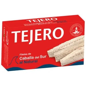 TEJERO Filetes de caballa de Andalucía al natural 80 g