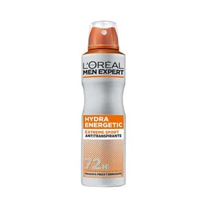 L´ORÉAL PARIS Men expert hydra energetic extrene sport Desodorante en spray para hombre, antitranspirante 72 horas 150 ml.