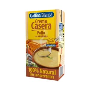 GALLINA BLANCA Crema de pollo y verduras 500 ml.