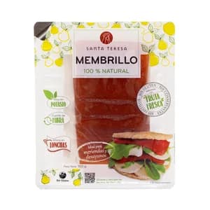 SANTA TERESA Membrillo 100% natural, cortado en lonchas SANTA TERESA 150 g.