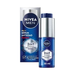 NIVEA Men power Sérum facial antimanchas y antiarrugas 30 ml.