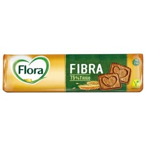 FLORA Galletas de fibra 185 g.