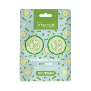 IDC INSTITUTE Parches refrescantes de pepino para el contorno de ojos.