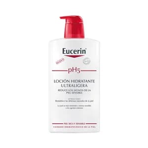 EUCERIN Loción hidratante ultra ligera, para pieles secas y sensibles EUCERIN PH5 1 l.