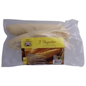 LA GAÑANÍA Baguettes precocidas 3 uds. 345 g.