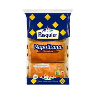 PASQUIER Napolitanas de chocolate 6 uds. 270 g.