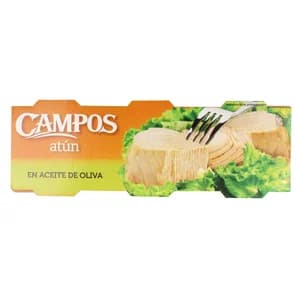 CAMPOS Atún en aceite de oliva 3 x 80 g.