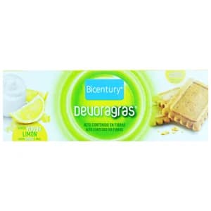BICENTURY Galletas Devoragrasa Sabor Yogur de Limón BICENTURY 168 g.