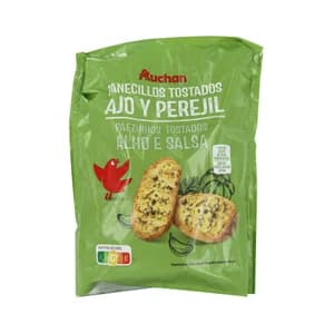 PRODUCTO ALCAMPO Panecillos tostados ajo y perejil 160 g.