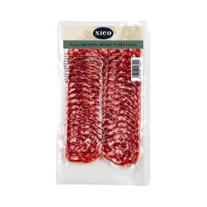 NICO Salchichón ibérico bellota cortado en lonchas 100 g.
