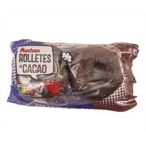 PRODUCTO ALCAMPO Rolletes de cacao 180 gr.