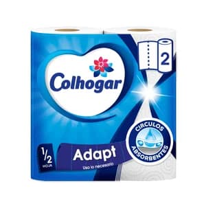 COLHOGAR Papel de cocina Adapt 2 rollos