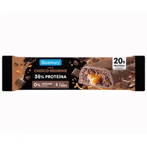 BICENTURY Barrita proteica de chocolate brownie 57 g.