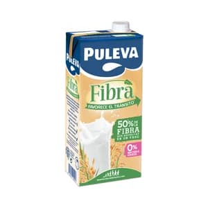 PULEVA Preparado lácteo bajo en grasas y con alto contenido en fibra 1 l.
