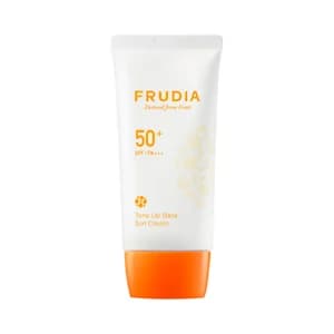 FRUDIA Protector solar tonificante y aclarante con FPS 50+ (muy alto) 50 g.