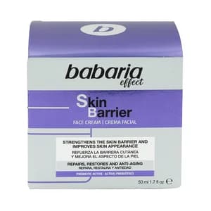 BABARIA Skin barrier Crema facial de día, reparadora, restauradora y antiedad 50 ml.