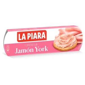 LA PIARA Crema de jamón york 3 x 75 gr.