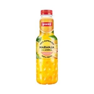 GRANINI Zumo de naranja con acerola 0,75ml.