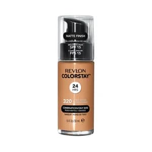 REVLON Colorstay Tono 320 True beige Base de maquillaje líquida y de larga duración, para pieles mixtas a grasas.